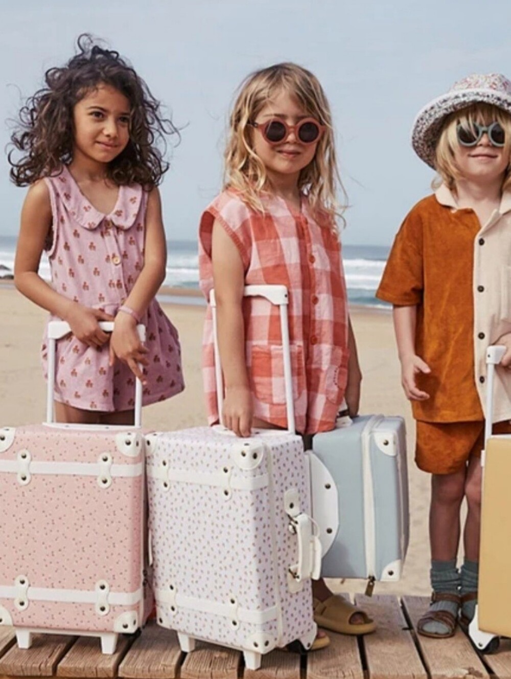 Anthropologie, Olli Ella See-Ya Suitcase